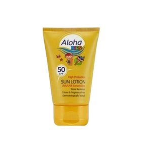 Aloha Spf50 Kids Sun Lotion 50 Ml - Çocuklar İçin Çanta Boyu Güneş Losyonu