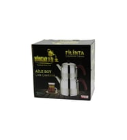 FİLİNTA AİLE BOY ÇELİK ÇAYDANLIK SETİ ÇİFT KAPAKLI RENKLİ BAKALİT KULP ÜST DEMLİK: 1.5LT - ALT SULUK: 3LT KENDİNDEN SÜZGEÇLİ (5343)