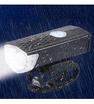 Forte GT 300 Lümen Bisiklet Ön Farı Xbyc 6131 Usb Şarjlı (Siyah)