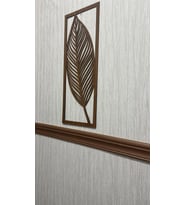 Kahverengi Düz 8cm-117cm Kendinden Yapışkanlı Çıta Çerçeve Süpürgelik (Karışık)