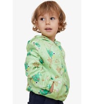 Breeze Girls & Boys Erkek Çocuk Yağmurluk Prens Kurbağacık Desenli 1-5 Yaş, Fıstık Yeşili