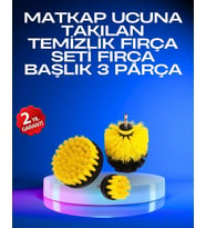 Profesyonel Matkap Ucu Temizlik Fırçası 3’lü Set