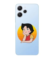 Xiaomi Redmi 12 Uyumlu Uyumlu Heidi Tasarımlı Şeffaf Telefon Kılıfı