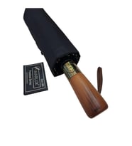 16Telli Ahşapsap Premium Series Şemsiye (Siyah)