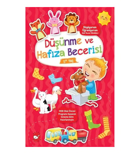 Düşünme ve Hafıza Becerisi (5+ Yaş) - Büyüyorum Öğreniyorum Okul Öncesi Etkinlikleri