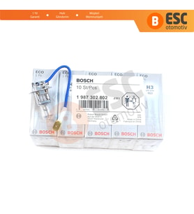 Sis Lambası Römork Arazi Aracı Farı İçin 10 Adet BOSCH ECO 1987302802 12V 55W PK22s H3 Halojen Ampul