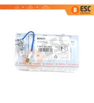 Sis Lambası Römork Arazi Aracı Farı İçin 10 Adet BOSCH ECO 1987302802 12V 55W PK22s H3 Halojen Ampul