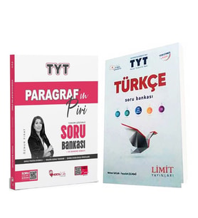 Limit TYT Türkçe ve Hoca Kafası Paragrafın Piri Soru Bankası Seti 2 Kitap