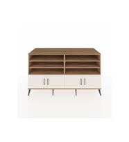 Kronos Konsol 6 Raflı 4 Kapaklı 176x59x99 Çam-Aytaşı/Çam