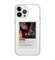 Iphone 12 PRO Uyumlu Friends Tasarımlı Şeffaf Telefon Kılıfı