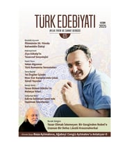 Türk Edebiyatı Dergi 625.Sayı Kasım 2025