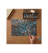 Orman - Ağaçlar - Perspetkif Çekim Tasarımı 240 parça Ahşap Puzzle Ahşap Kutuda MP01473