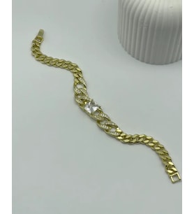 Xuping Ymz Gold Tektaş Bileklik - 25-ymzb66
