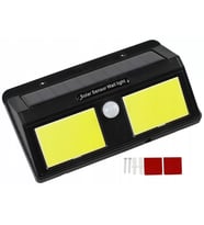 Solar Güneş Enerjili Sensörlü 96 Cob Led Aplik Duvar Tipi Led Lamba