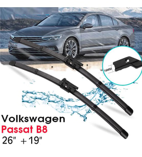 Volkswagen Passat B8 Ön Cam Muz Silecek Takımı 2014-2019