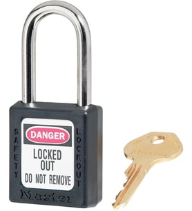 Master Lock Ml410Blk Çeşitli Asma Kilit Girdi, Siyah