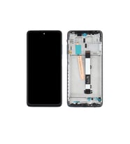 Xiaomi Poco X3 ile Uyumlu Lcd Ekran Dokunmatik Çıtalı (Siyah)