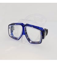 KRAKEN Maske M366 Şeffaf Silikon, Çift camlı (Sarı)