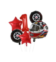 KASK FOLYOLU YAŞ RAKAM BALON SET