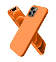 Durukar® iPhone 12 Pro Kılıf First Silikon - Turuncu