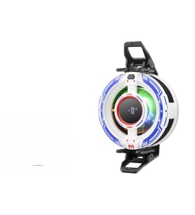 Manyetik Klipsli Telefon Soğutucu Fan Rgb Isı Göstergeli Beyaz CX16