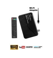 Sineplus Sm 2500 Hd Hd Uydu Mini Çanaklı Çanaksız Wıfı Adaptör Sınırsız Tv Sinema Paketi