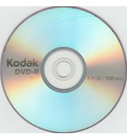 KODAK DVD+R 16x 4,7gb-120min ( 1 ADET FİYATIDIR )