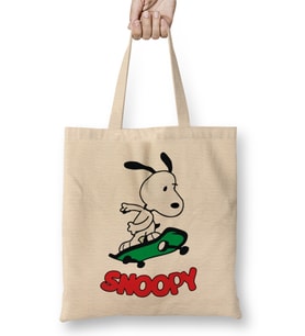 Snoopy Skating Bez Çanta Uzun Saplı