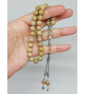 Jasper Taşı Tesbih 33Lük 8mm (9811)
