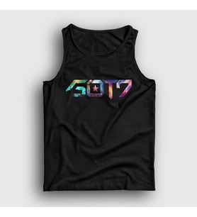 Presmono Unisex Siyah Nebula K-Pop Got7 Atlet 409200tt