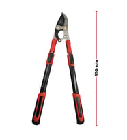 Fixonic B.H.D BHD00453 5cm Teleskopik Sap (Uzatmalı Sap) Dal Budama Makası (Kırmızı-Siyah)