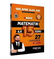 DGS KPSS ALES MEB-AGS Matematik YouTube Hocam İlk 15 Konu 27 Deneme Çözümlü