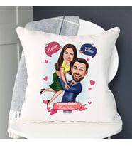 Kişiye Özel Sen Benim Ömrümsün Karikatürlü Yastık