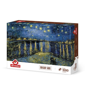 Art Puzzle Yıldızlı Gece 2, Vincent Van Gogh 1000 Parça Puzzle