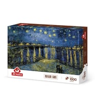 Art Puzzle Yıldızlı Gece 2, Vincent Van Gogh 1000 Parça Puzzle