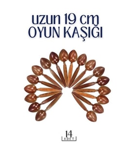 Uzun Oyun Kaşığı 14 ADET