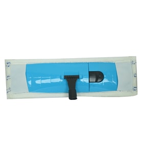 LokmanAVM Zambak Mikrofiber Nemli Mop Paspası Plastik Aparatlı Karışık Renk 40 Cm