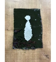 22X14 CM  PUL PAYETLİ KRAVAT APLİKE ARMA YAMA DİKİŞ HOBİ AKSESUARI