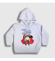 Presmono Unisex Çocuk Beyaz All How I Met Your Mother Kapüşonlu Sweatshirt 194800tt