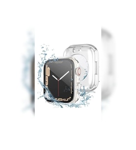 Apple Watch 40mm Uyumlu 360 Derece Korumalı Kasa ve Ekran Koruyucu Zore Watch Gard 12 (Renksiz)