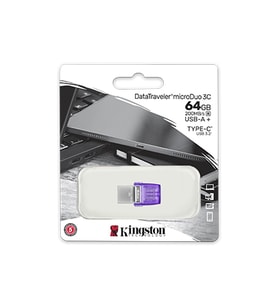 64GB DATA TRAVELER MICRO DUO KINGSTON DTDUO3CG3/64GB