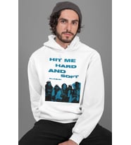 Billie Eilish Hit Me Hard And Soft Baskılı Unisex Oversize Şarkıcı Hoodie
