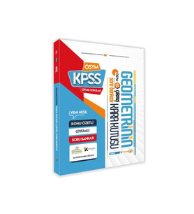 Kpss Geometrinin Kara Kutusu Konu Özetli Tamamı Çözümlü En Kapsamlı Soru Bankası