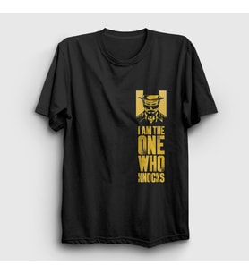Presmono Unisex Siyah Knocks V2 Breaking Bad T-Shirt 184998tt