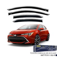 Niken Toyota Corolla HB Cam Rüzgarlığı Kromlu 2019+ Sonrası