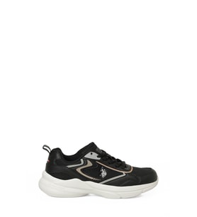 U.S. Polo Assn. Orazio Wmn 6 Fx Kadın Sneaker Spor Ayakkabı Siyah