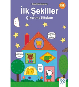 İlk Şekiller Çıkartma Kitabım- 250 Çıkartma