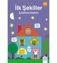 İlk Şekiller Çıkartma Kitabım- 250 Çıkartma