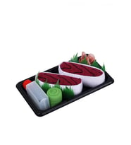 Tuna Nigiri Sushi Çorap (Bordo)