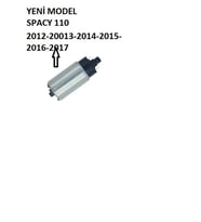 Honda Spacy 110 Benzin Pompası 2012-2017 Yeni Model Uyumlu_Supermoto (Renksiz)